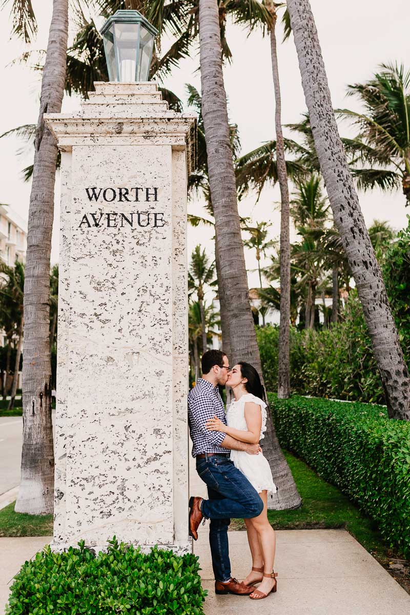 Worth Ave Engagement Session