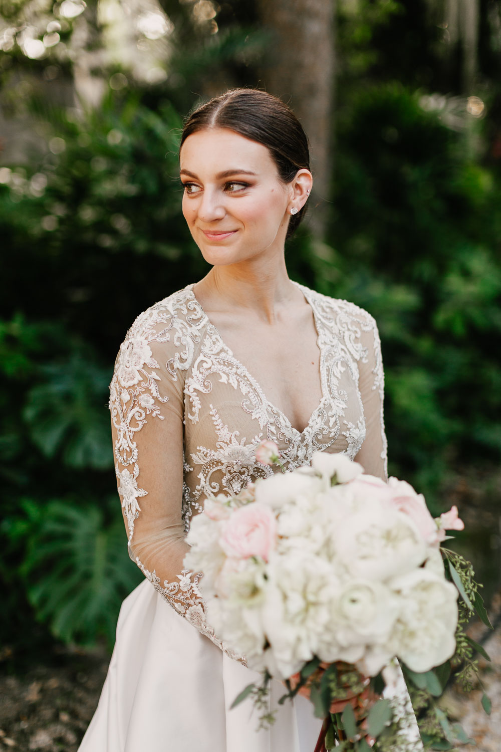 Nighttime Estate Wedding Photography at Vizcaya Museum and Gardens in ...